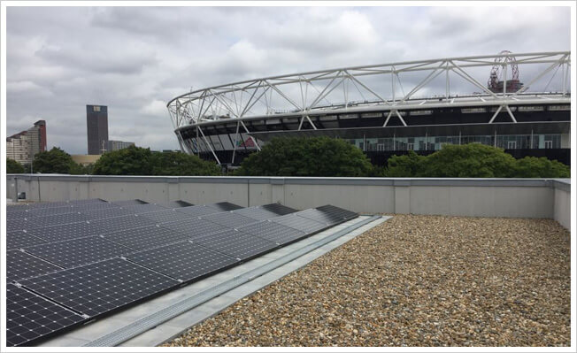 Commercial Solar Installation